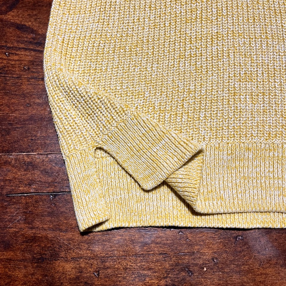 525 Women's Sz S Sleeveless Tank Yellow White Normcore Y2K Preppy Classic Modern - Picture 3 of 9